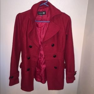 Red coat