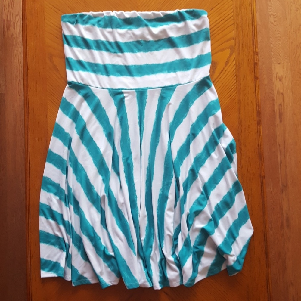 Strapless Summer Dress