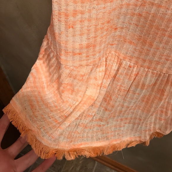 ๐HP8/11 ๐Dreamsicle Ruffle Tunic - Picture 4 of 5