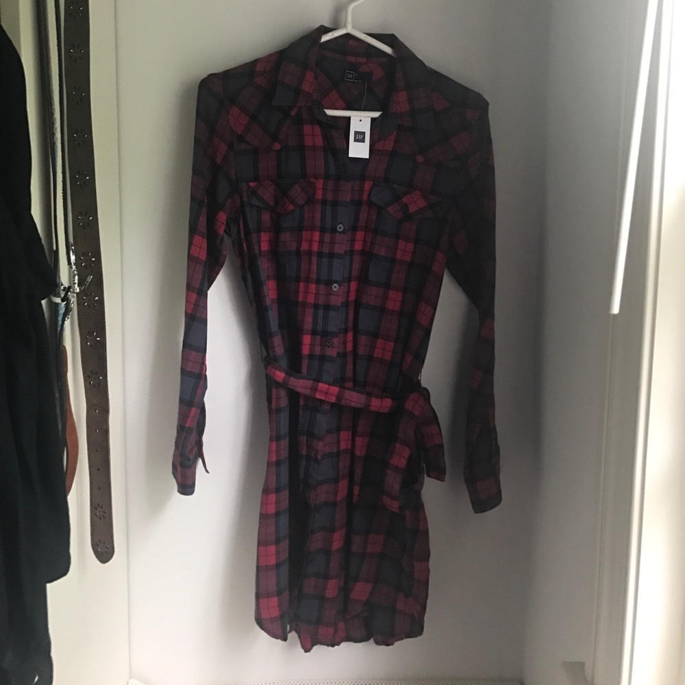 GAP flannel dress