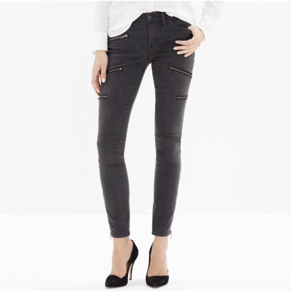 Accepting all OFFERS Madewell skinny skinny zip
