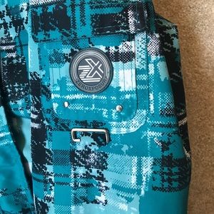 Snowboard Coat. ZeroXposur. Colorful size 8.