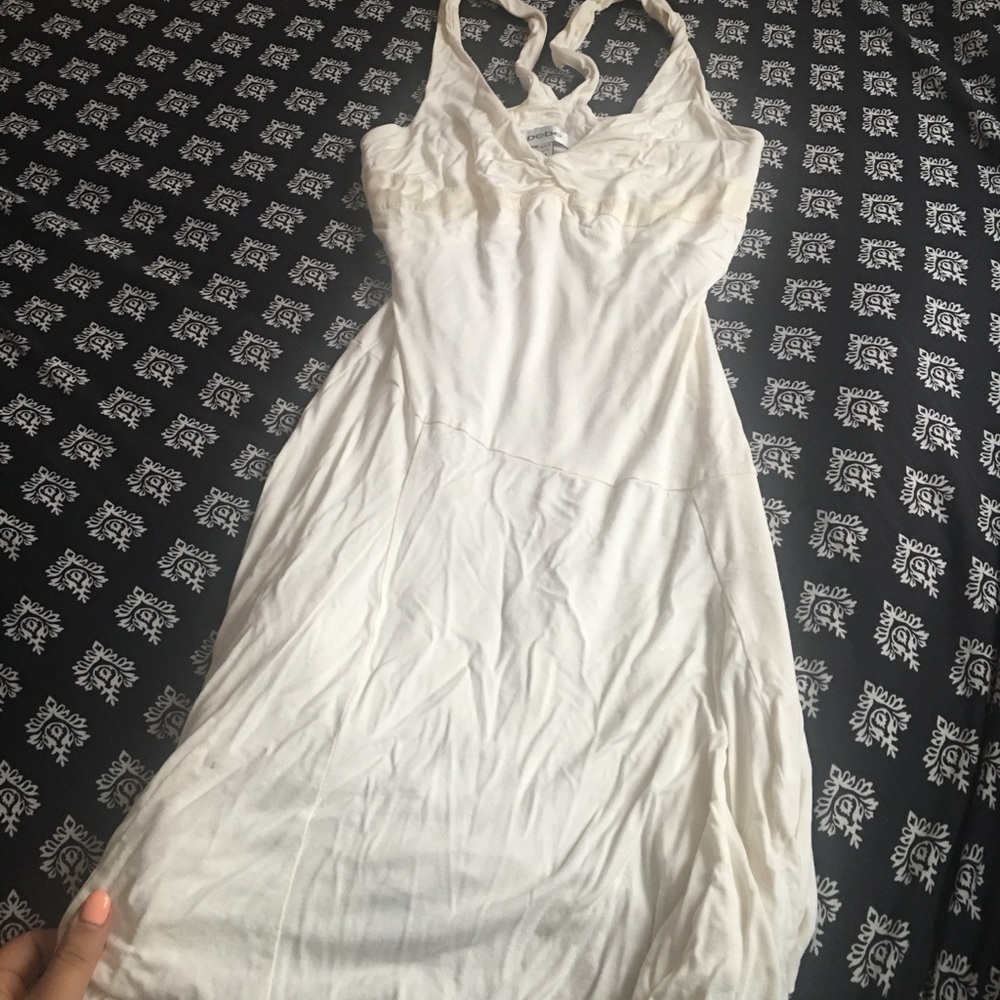White cream Bebe dress