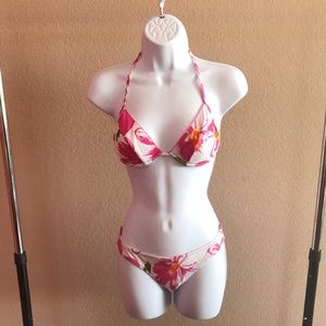FABA Pink & White Floral Bikini