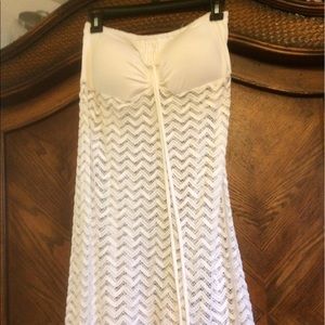 Dotti  straps white Cover-up