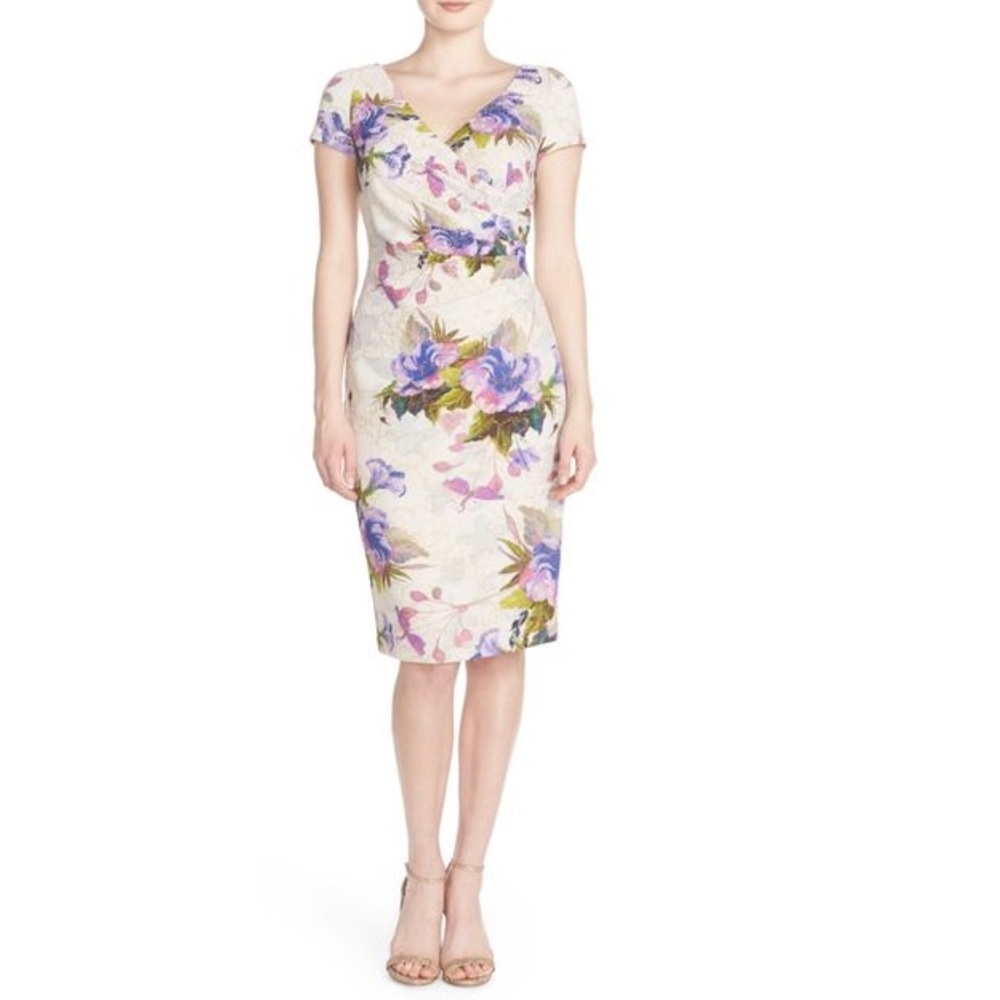 NWT Adrianna Papell Floral Dress