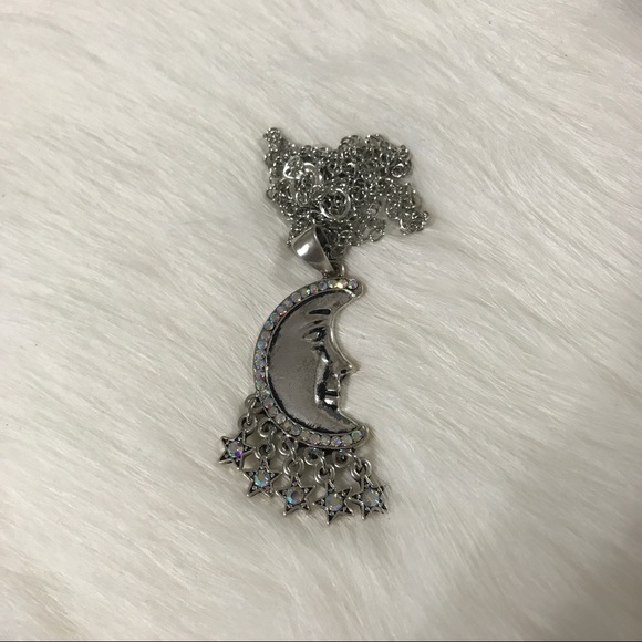 Handmade Moon Necklace - Picture 2 of 3