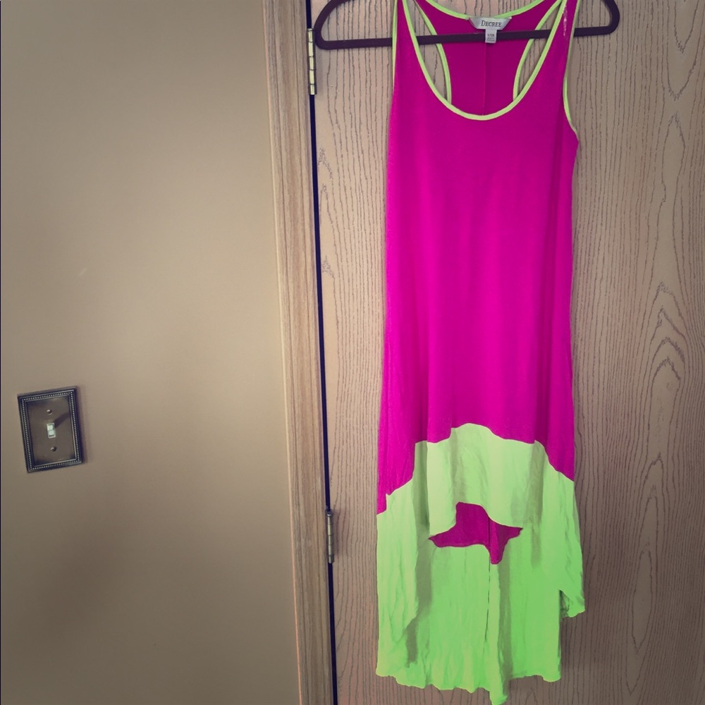 Hi low summer maxi dress