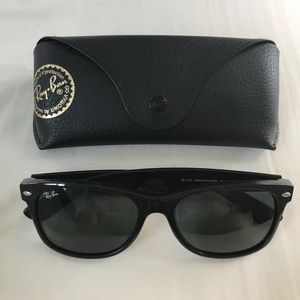 Ray-Ban RB2132 55 New Wayfarer Sunglasses