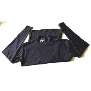 Under Armour Shirts - Men's Under Armour Black Base Layer Small Long slv Under Armour Shirts - Men's Under Armour Black Base Layer Small Long slv