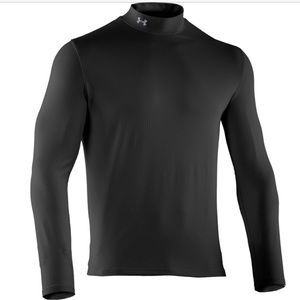 Under Armour Shirts - Men's Under Armour Black Base Layer Small Long slv Under Armour Shirts - Men's Under Armour Black Base Layer Small Long slv