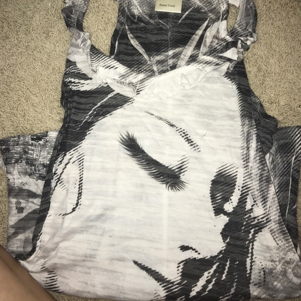 Tank top with pretty girl on it