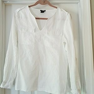 Ann Taylor Light weight looking sleeve shirt
