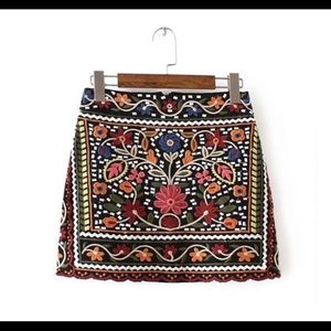 Embroidery skirt amazing!!!! Sexy comfy