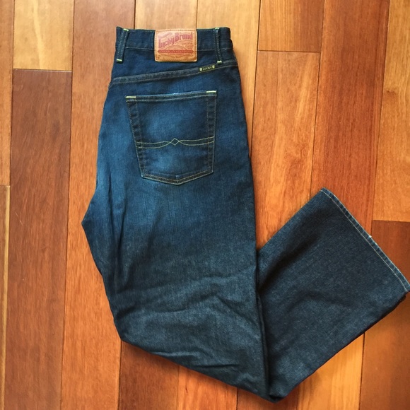 Lucky Brand Other - Lucky Brand Dark Faded Men's Jeans, 36 Short
