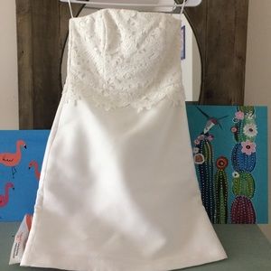 Strapless dress
