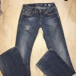 Miss me boot cut size 25 jeans