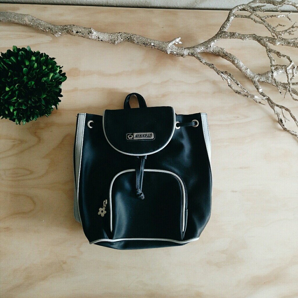 Limited Too Black Travel Mini Backpack