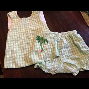 Kelly's Kids 2 piece bloomer set, size 2