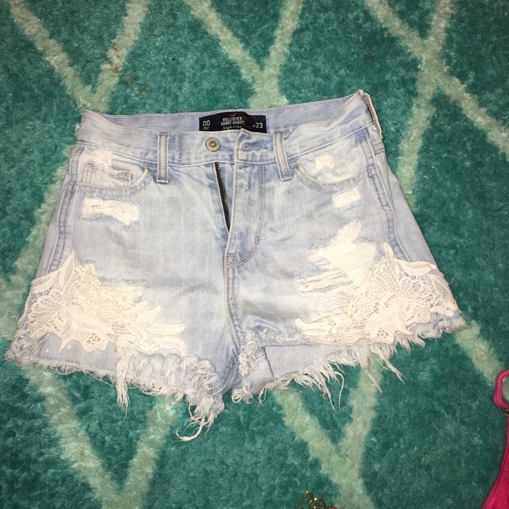 Hollister high-waisted shorts