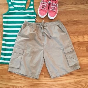 Women's Cargo Style Lightweight Cotton/Nylon Short
