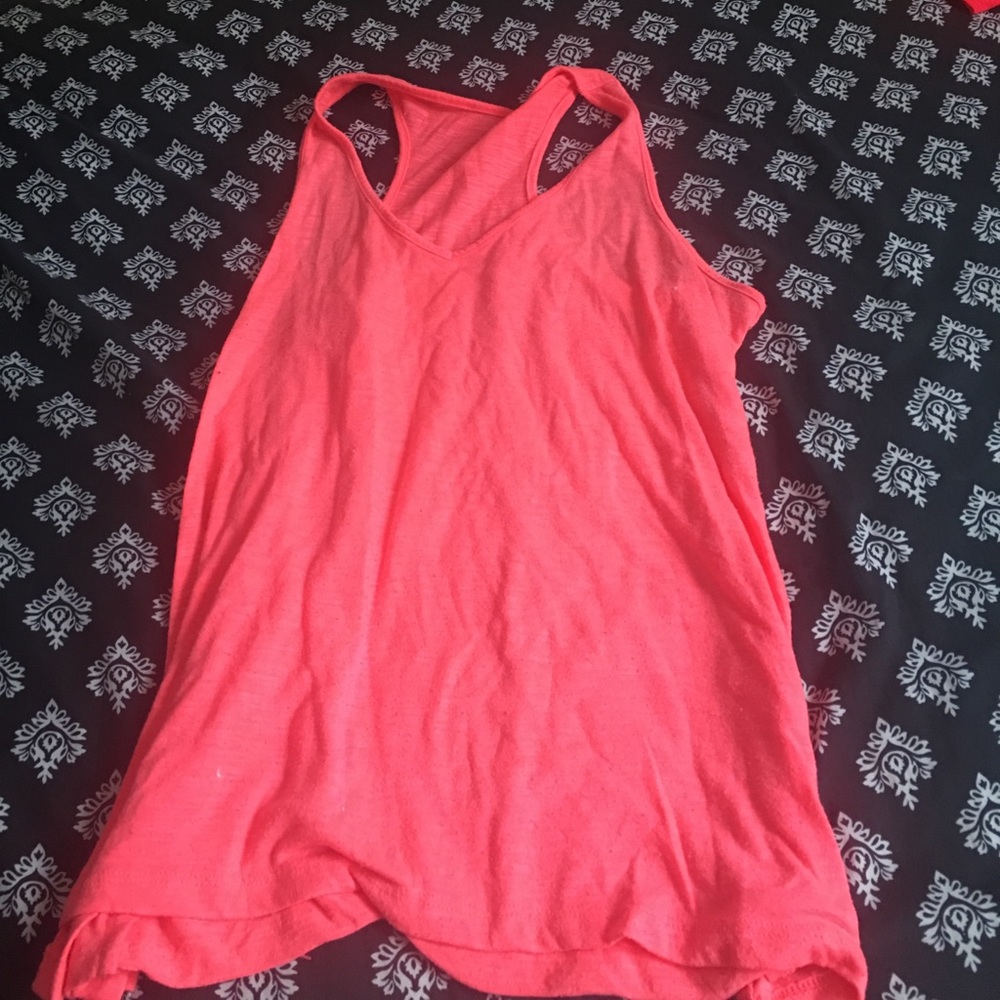 Muscle tee pink