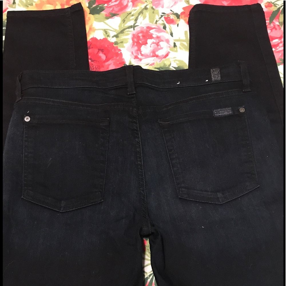 7 For All Mankind Skinny Jeans- Size 32