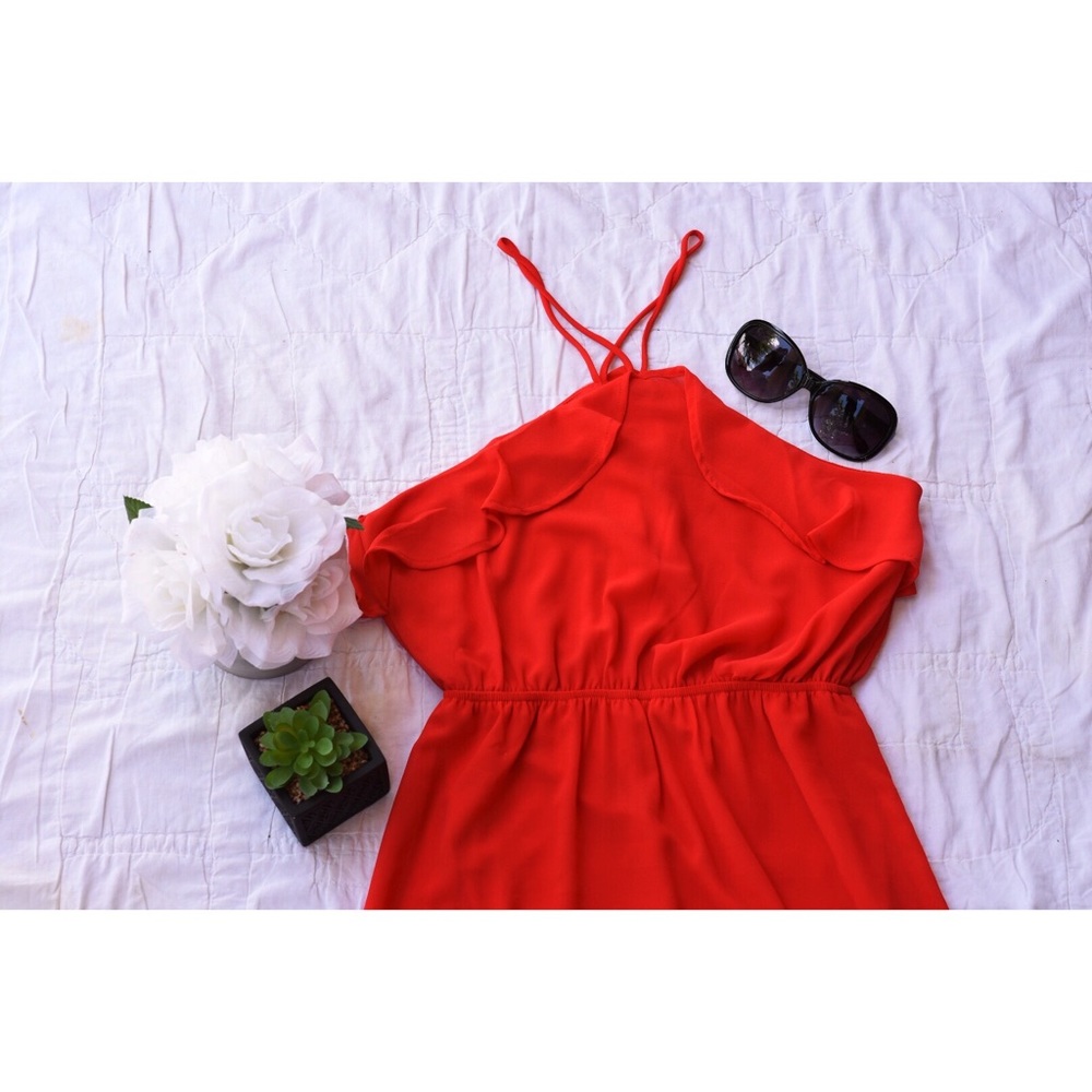 NWT RED HOT Summer Dress 💋 by Monteau