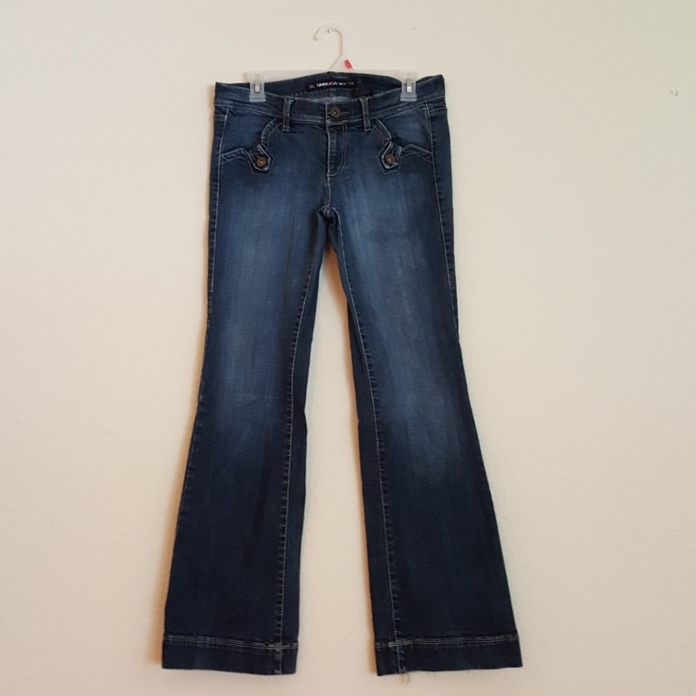DKNY flare jeans