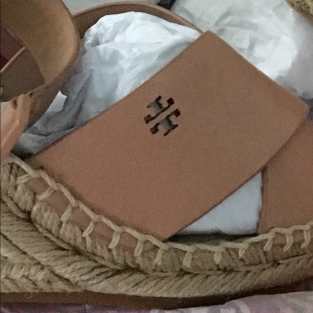 Tory Burch Bima Espadrille Wedge! On hold - Picture 5 of 7