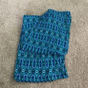 Patterned maxi skirt