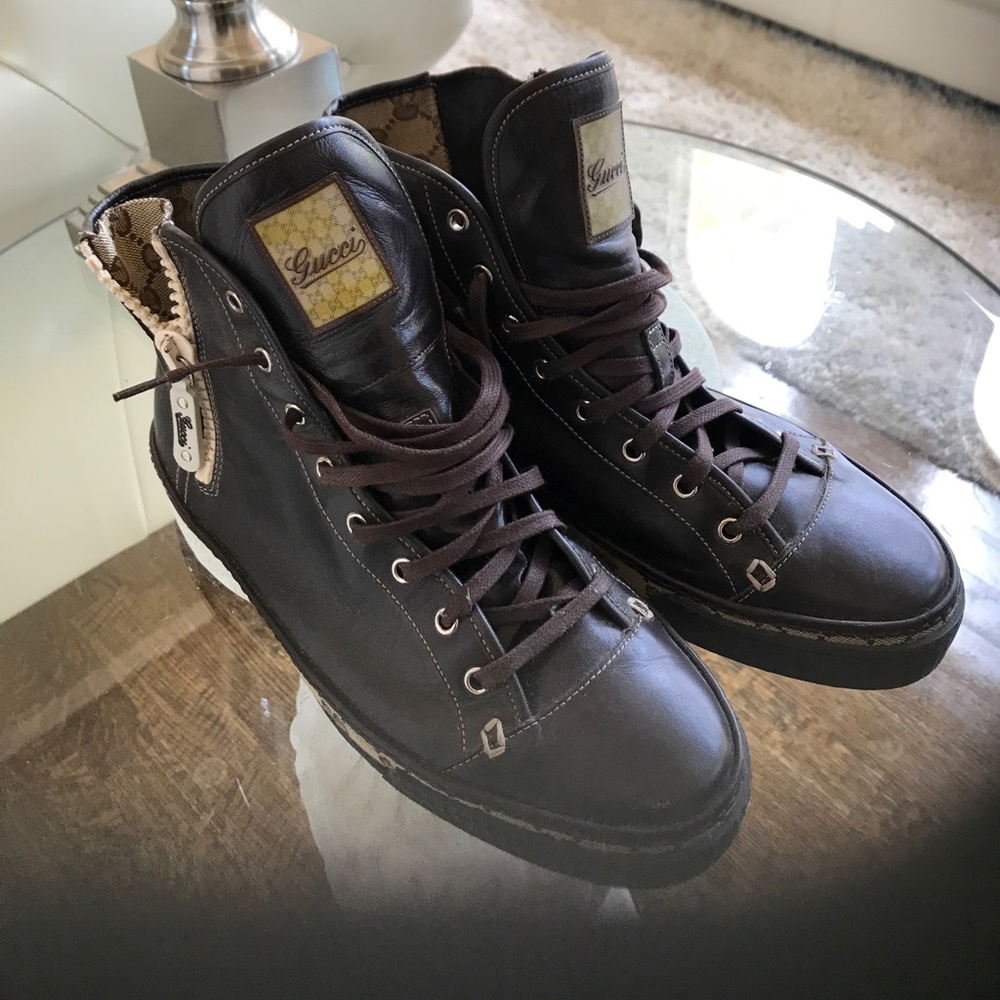 Authentic Gucci men's sneakers