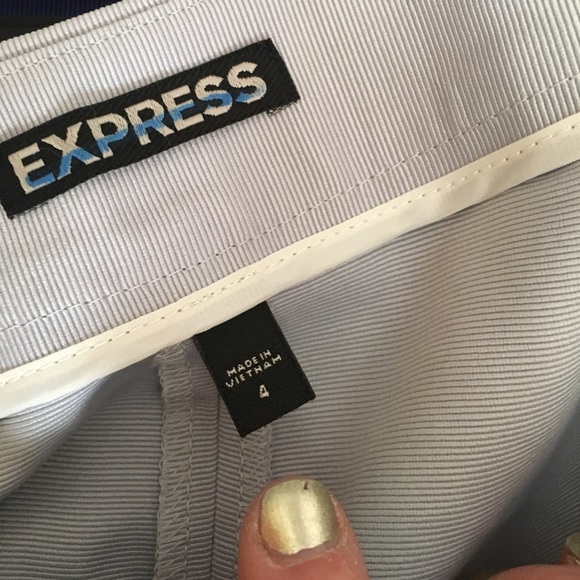 SOLD NWOT 4 EXPRESS Light Grey - Picture 3 of 3