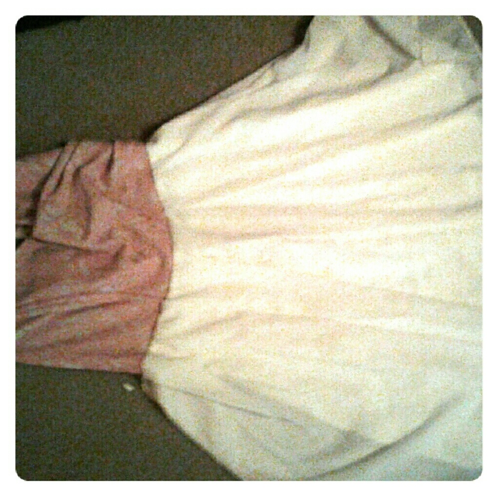 Strapless dress