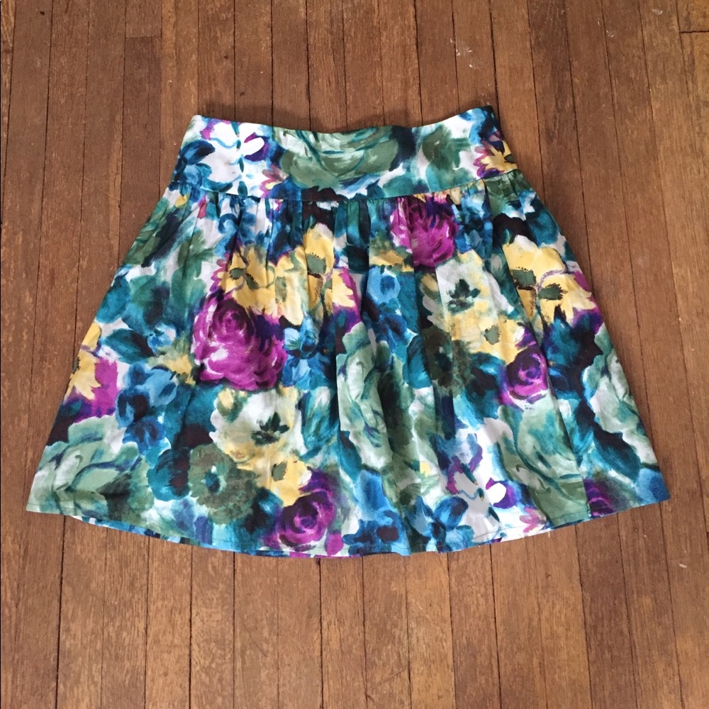 Floral skirt