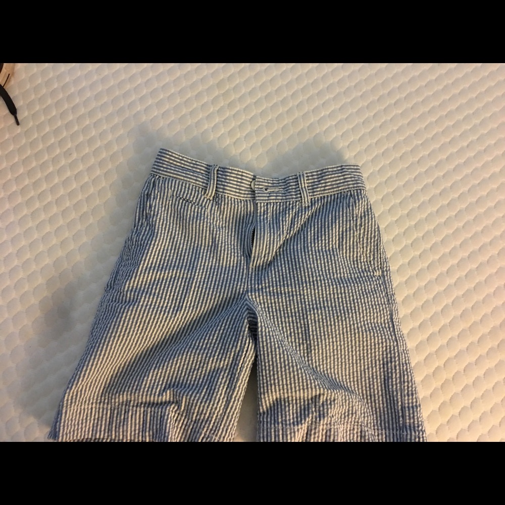 Polo seersucker shorts