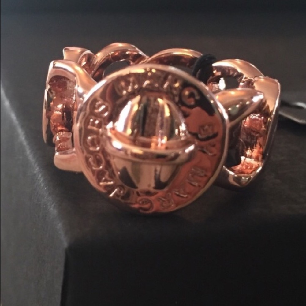 Marc by Marc Jacobs Rose Gold Chain Ring 7/8 - Picture 2 of 4