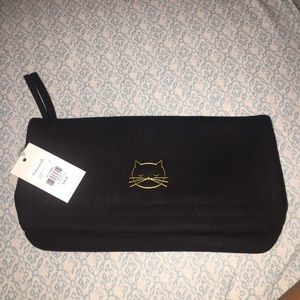New never used francesas cat bag , clutch / bag