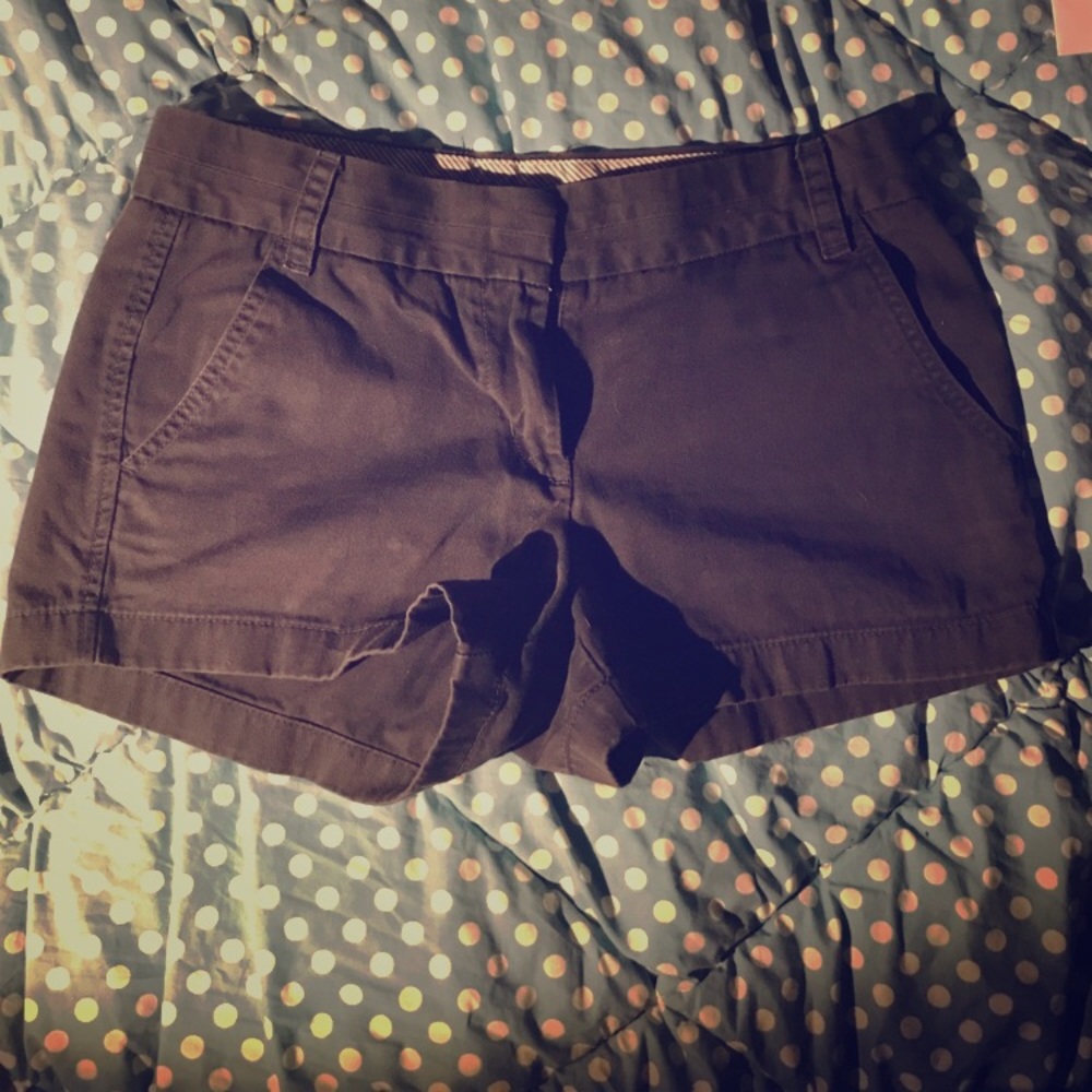 J. Crew Blue Chino Shorts