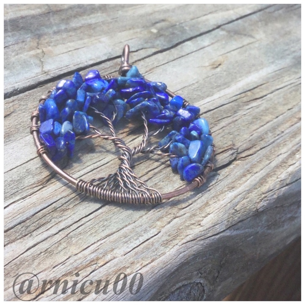 🔹Last 1! Lapis Lazuli Tree of Life Pendant! - Picture 2 of 5