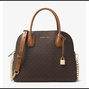 Isabella Large Logo Shoulder Bag