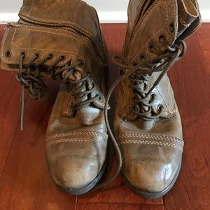 Combat boots- brown