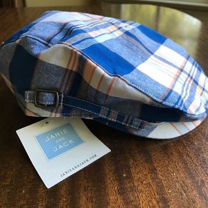 Janie and Jack Hat Plaid 4-5