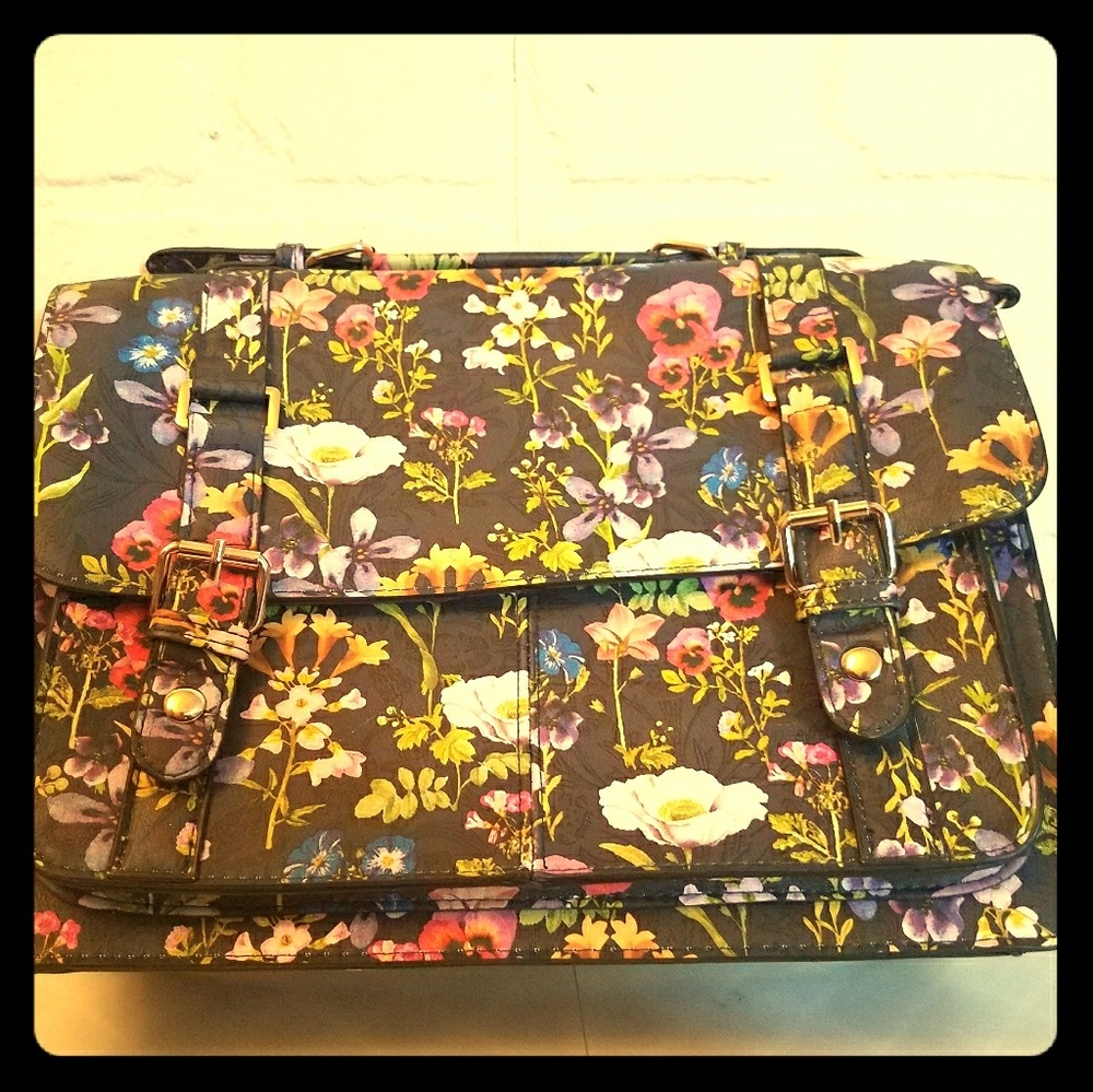 Floral purse