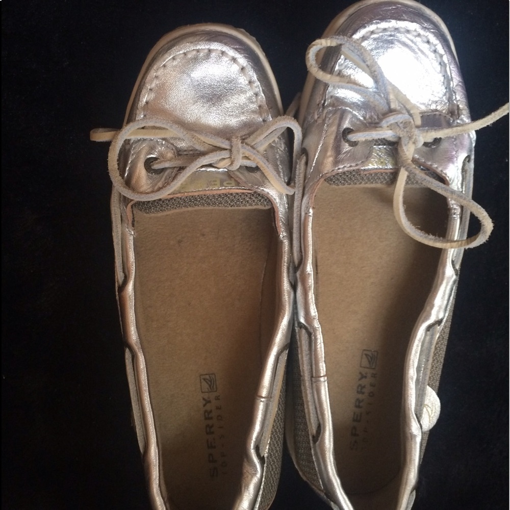 Silver Angelfish Sperry Top Sider