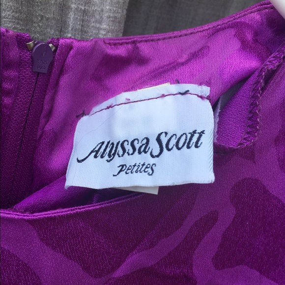 Alyssa Scott Petite Vintage Dress - Picture 3 of 5