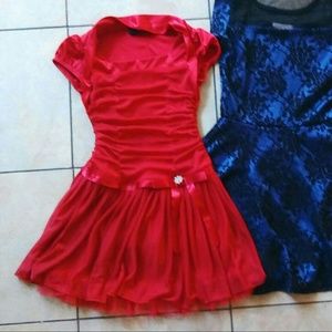 Girls Red dress Size 6
