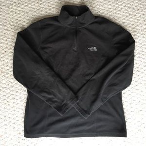 North face fleece quarter zip