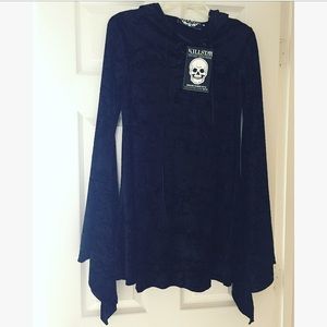 FLASHSALE☠️ Hooded black Killstar dress