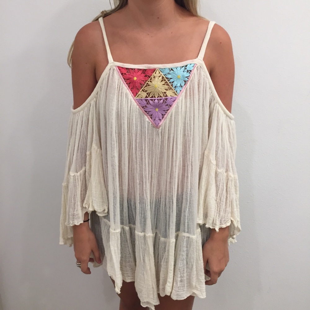 Jen's Pirate Booty Cold Shoulder Top